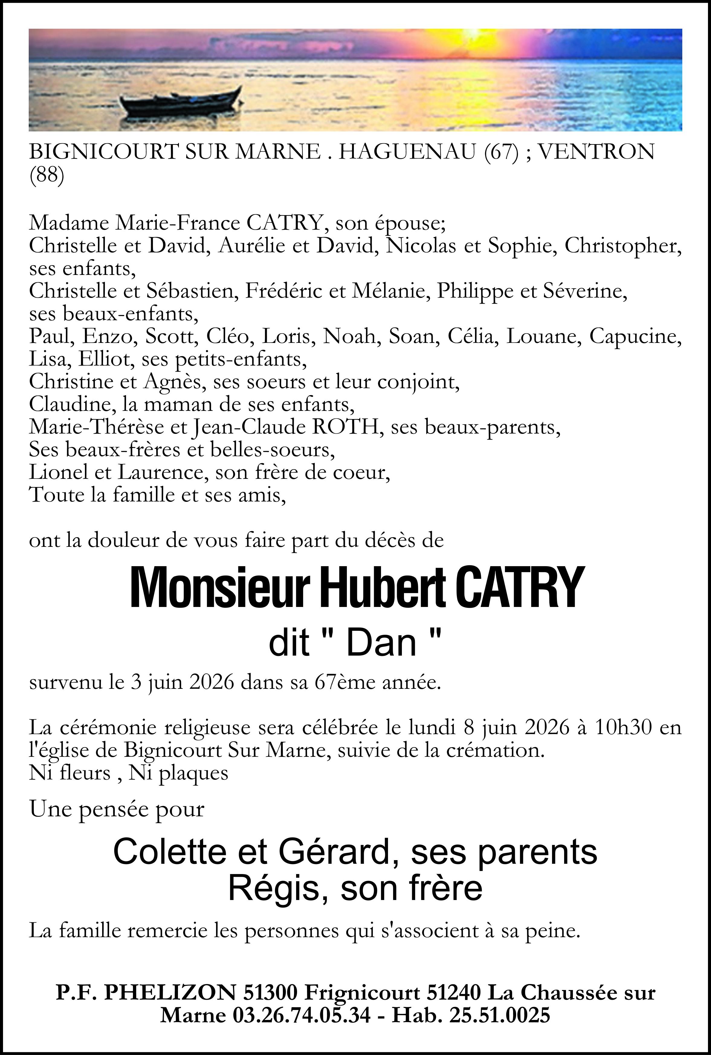Avis de décès