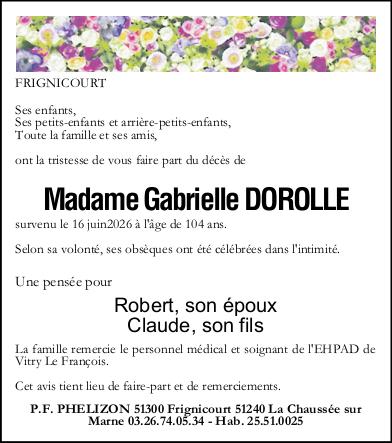Avis de décès