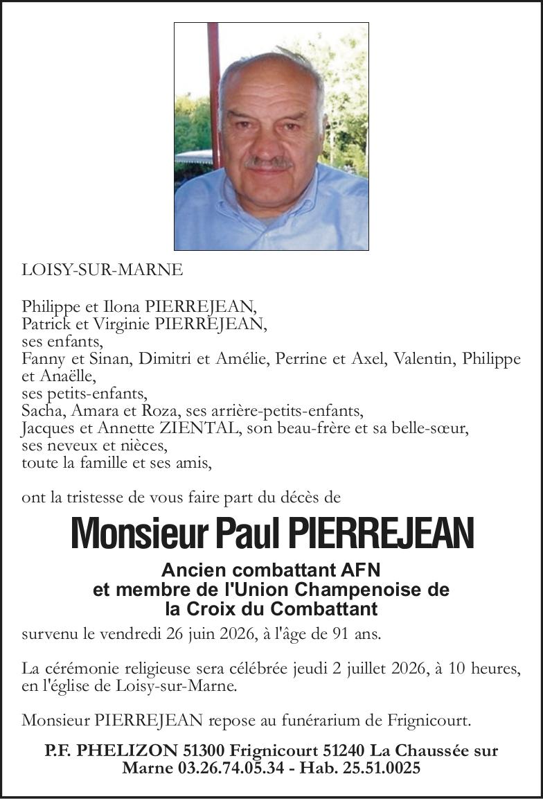 Avis de décès
