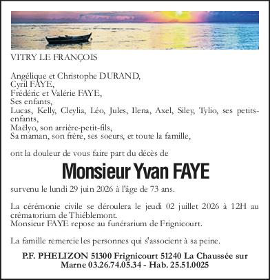 Avis de décès