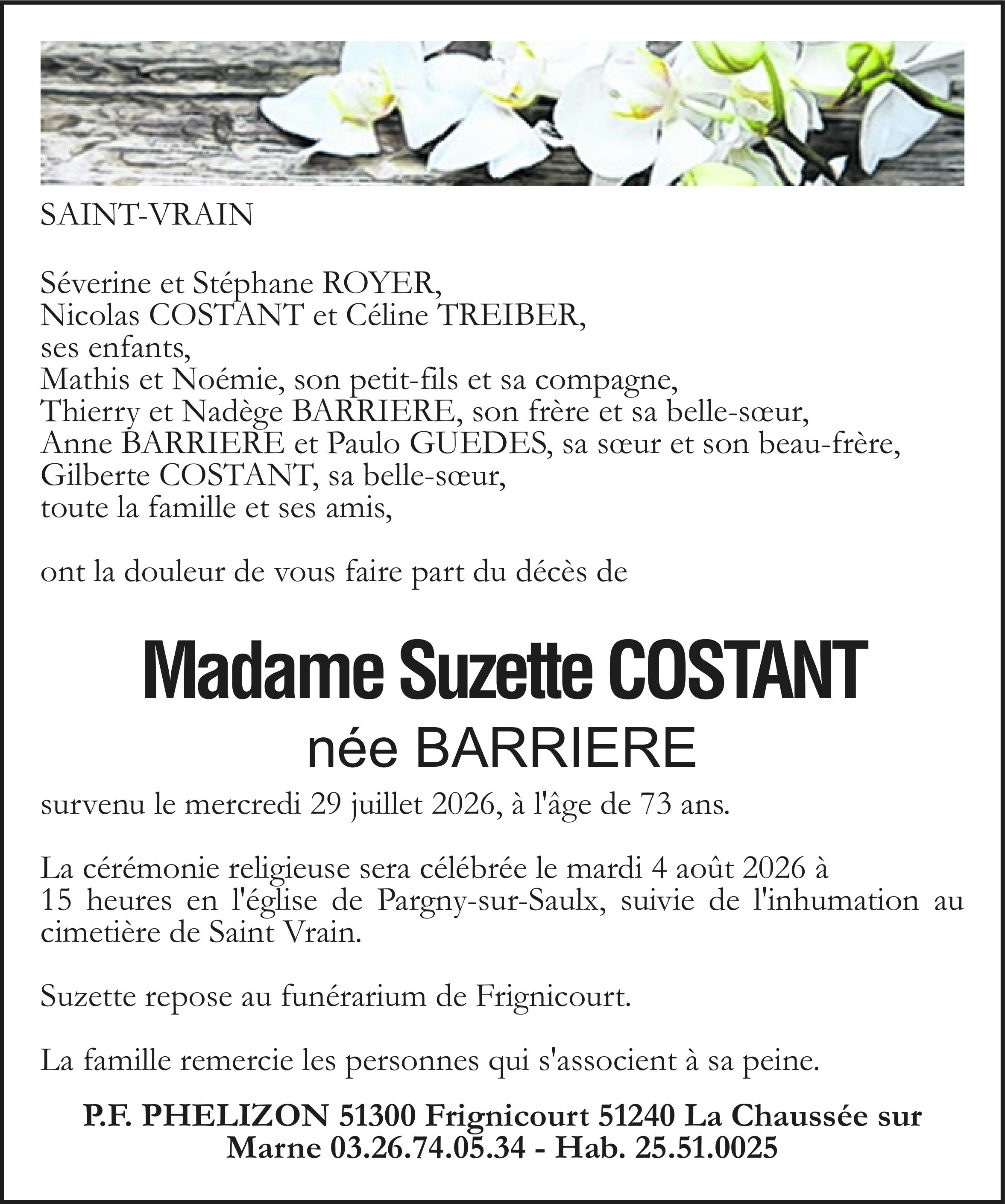 Avis de décès