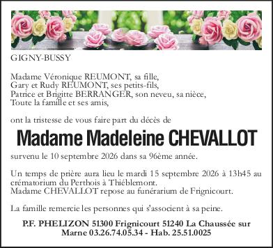 Avis de décès